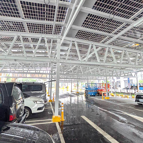 高雄金富停車場(桁架)
